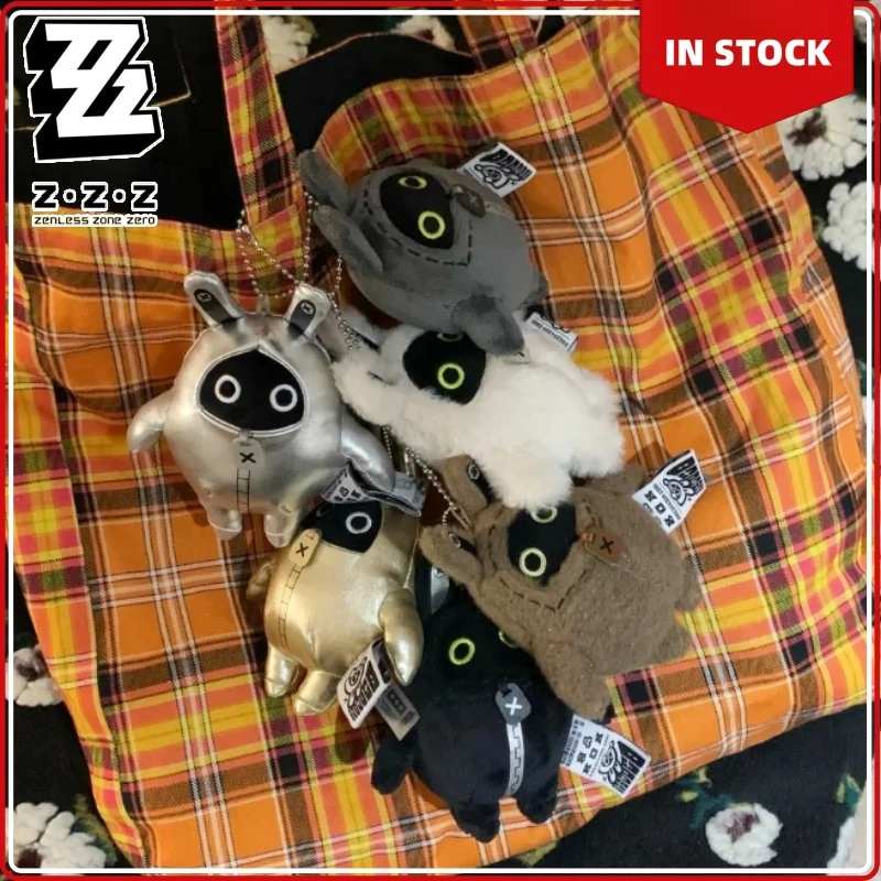 Zenless Zone Zero Cartoon Bamboo Plush Blind Box Keychain PVC Bag Pendant Collectible Anime Costume Toy Trendy Gift for Children