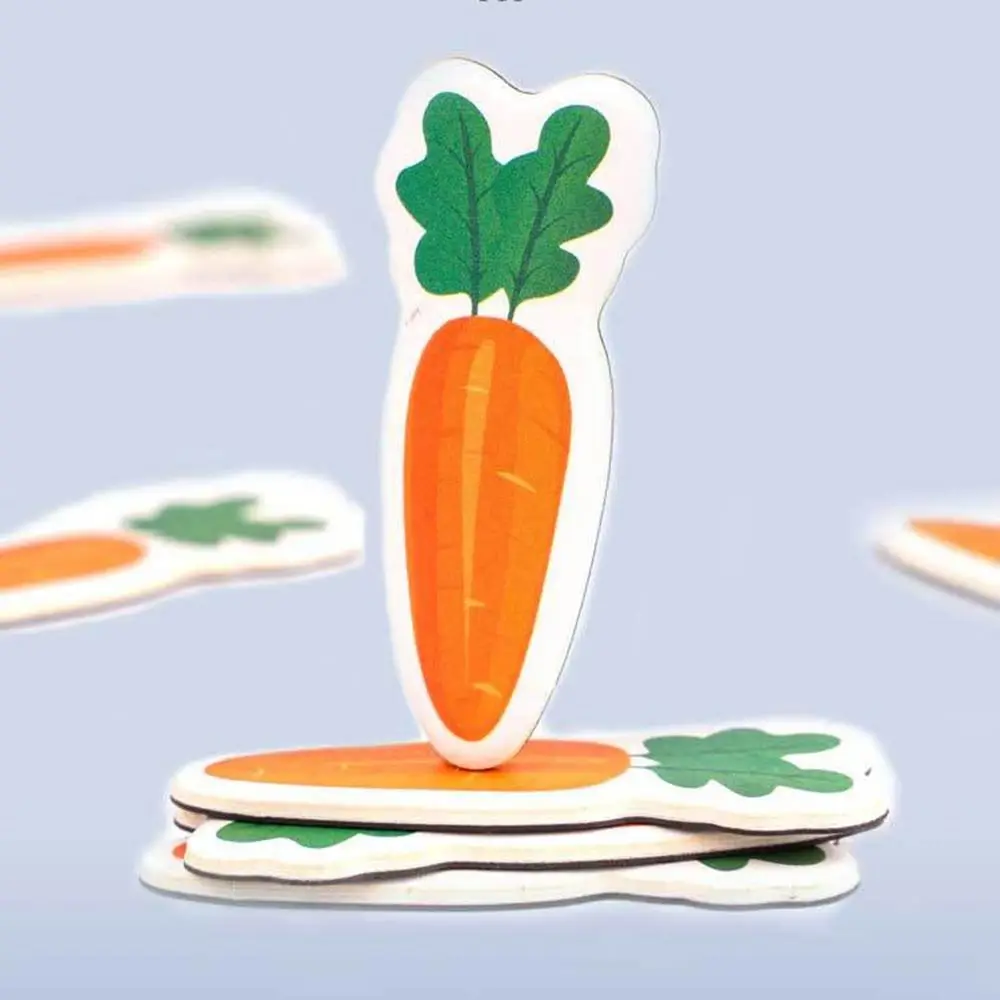 Cute Carrot Magnetic Learning Book Addition Subtraction Easy to Take Educational Toy Numerical Decomposition