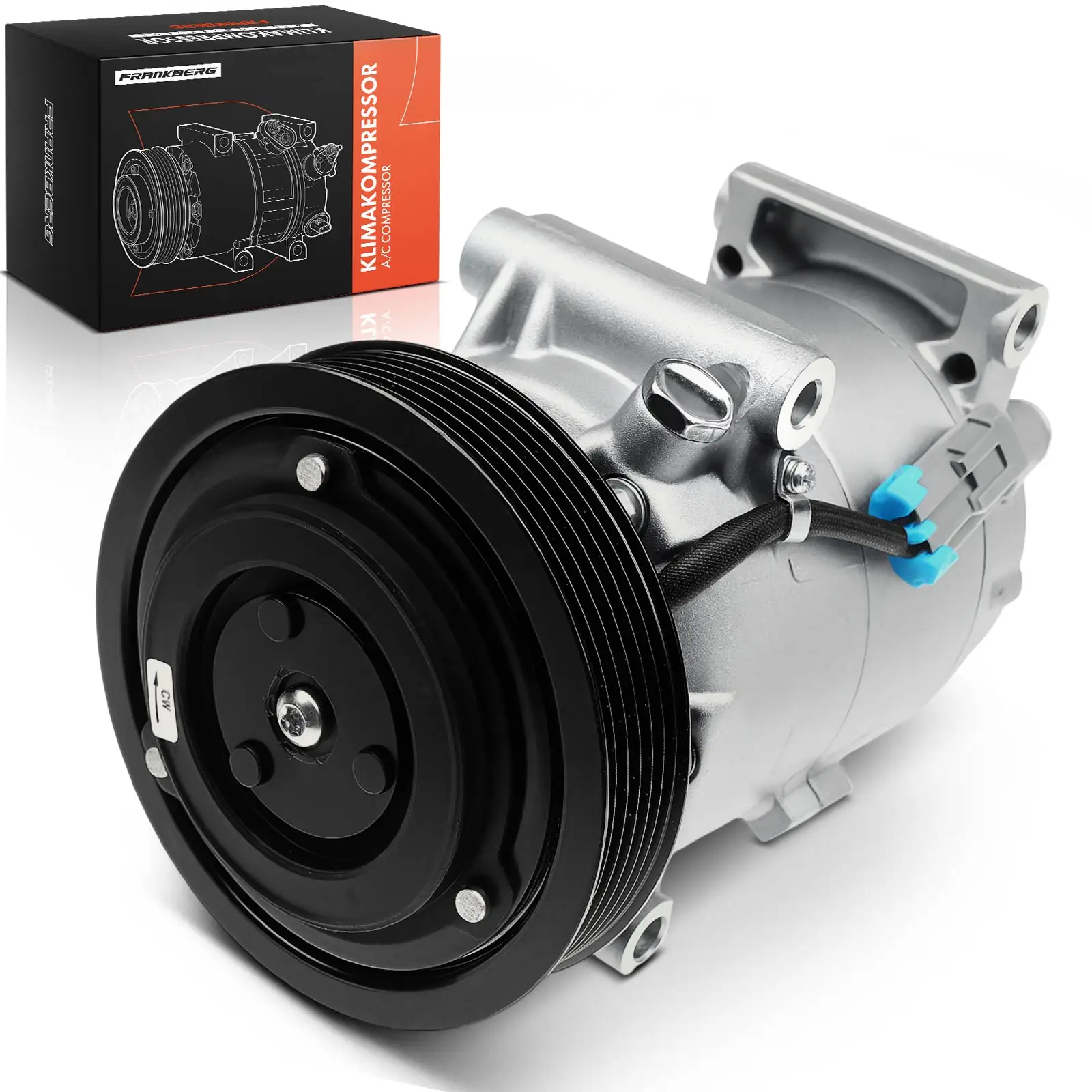 Frankberg 1x compresseur climatique pour Nissan Almera Qashqai + 2 I Renault Megane I II Scénic 7711135105 8200050141