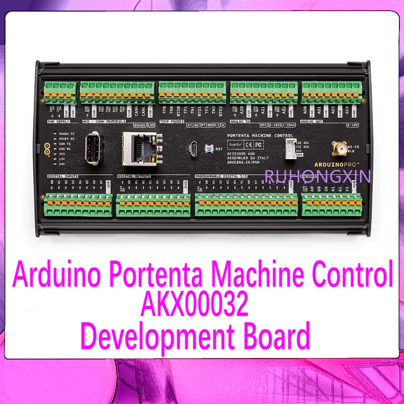 

Arduino Portenta Machine Control AKX00032 Industrial Internet of Things Development Board