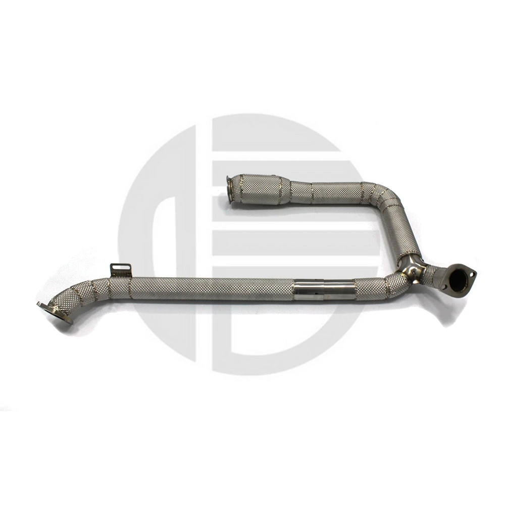 Factory Outlet SUS304 Exhaust Downpipe for 718 2.0T 2016-2023 Boxster/Exhaust Free Flow Pipe