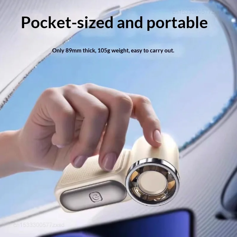 

Mini Handheld Fan Portable Turbo Fan with 100 Wind Speed High-Speed Portable Turbo Pocket Fan for Outdoor Travel