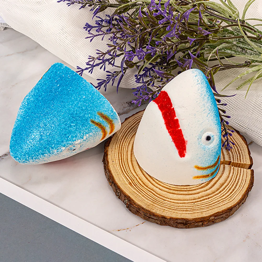 

3Pcs Shark Essential Oil Bath Salt Gift Creative Shower Salt Relaxing Bath