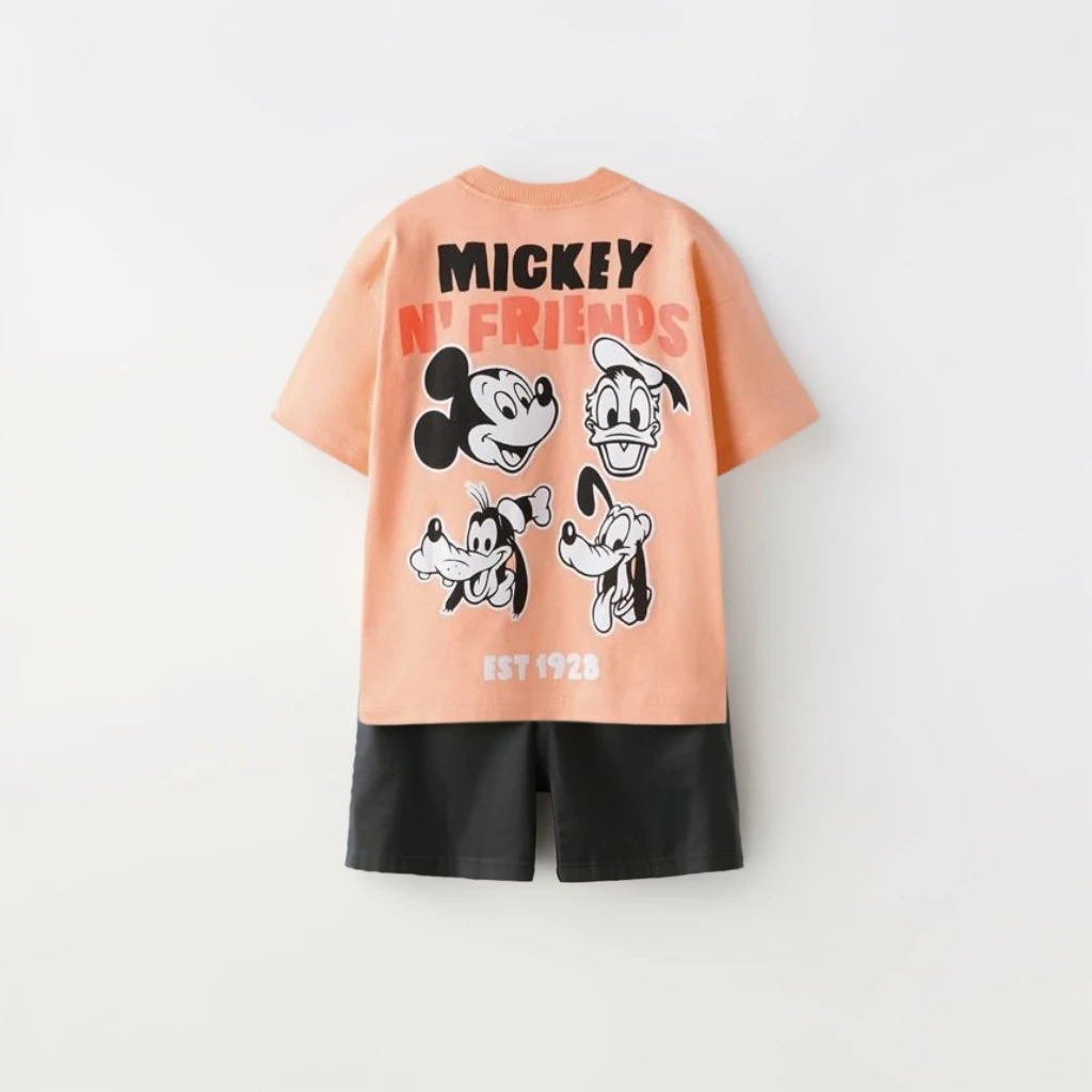 Short Sleeve Outfits Kids Summer Clothing 1-7Years Old Child Costume Cartoon Tees Toddler Boys New Fashion T-shirt+Shorts image 5