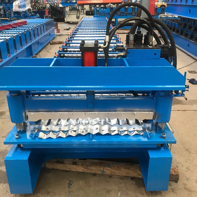 YG Customized Corrugated Tile High Quality Low Price And Labor-Saving Steel Sheet Metal Roof Cold Roll Forming Machine