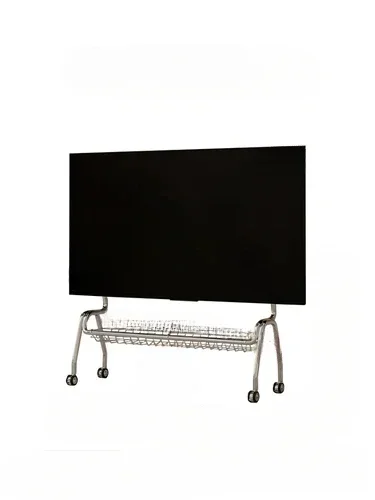 

Long - lasting Mobile Art TV Stand Floor Stand Stroller TV Rack All-in-One Machine Hanger Wheeled Floor Trolley