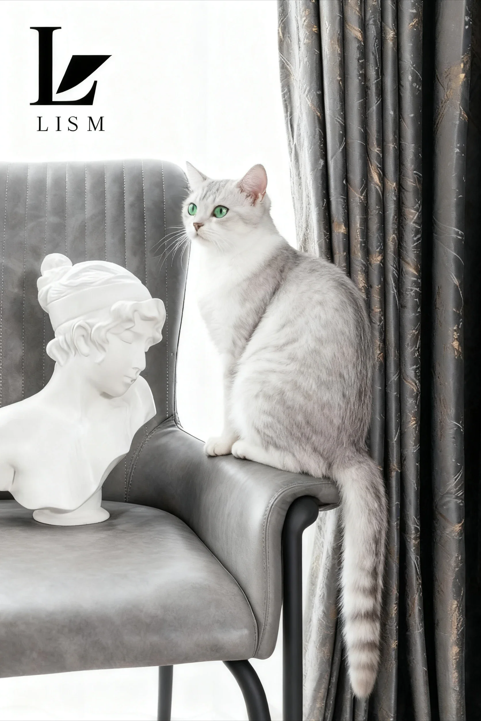 

Light Luxury Velvet Curtains for Living Room Bedroom Nordic Modern Retro Hot Stamping Decor Custom Window Thicken Blackout Tulle