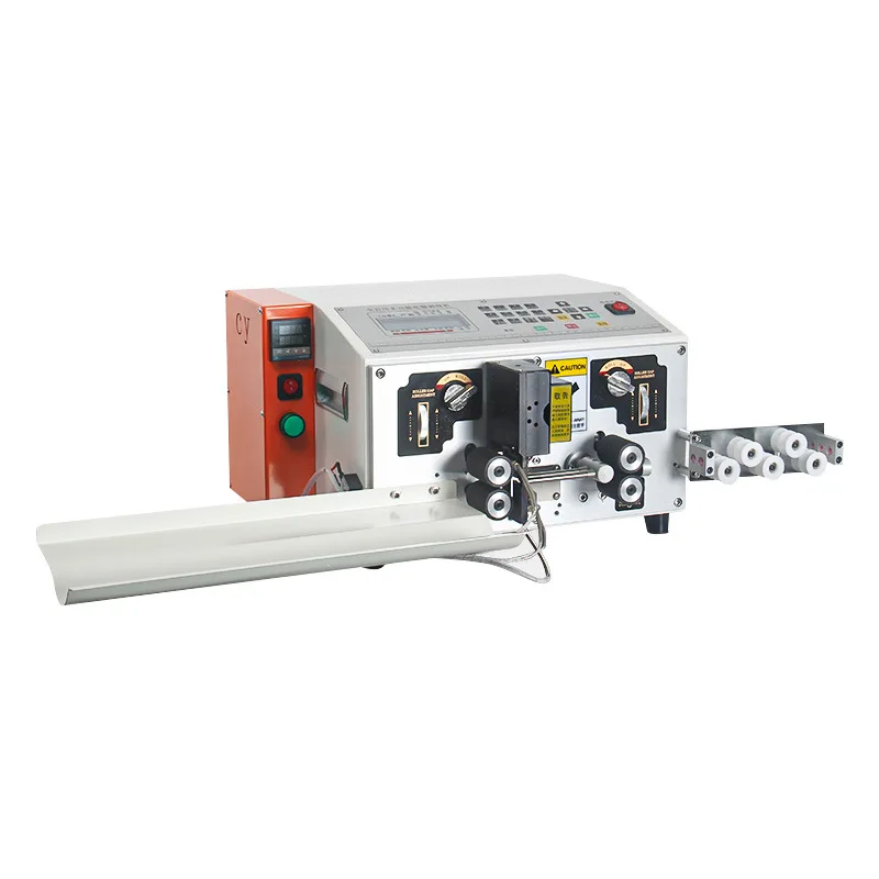 

Automatic heating wire stripping machine high temperature braided nylon data cable cutting wire stripping machine