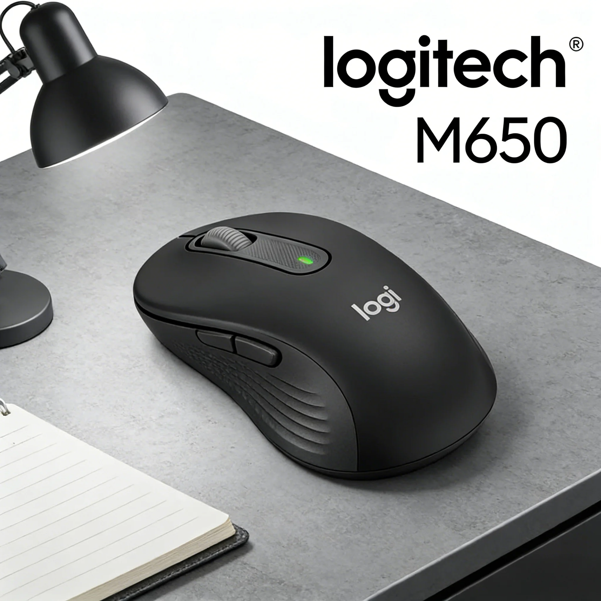 

Logitech M650/M650L Quiet Office Mouse - Perfect for Open Plan Offices