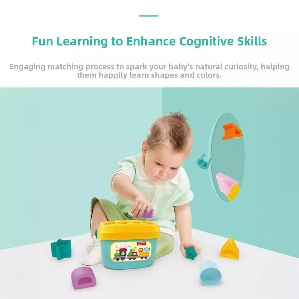 Giocattolo con blocchi di lettere colorate Materiale sicuro Giocattolo leggero per il riconoscimento dei colori Giocattolo educativo durevole a forma di alfabeto