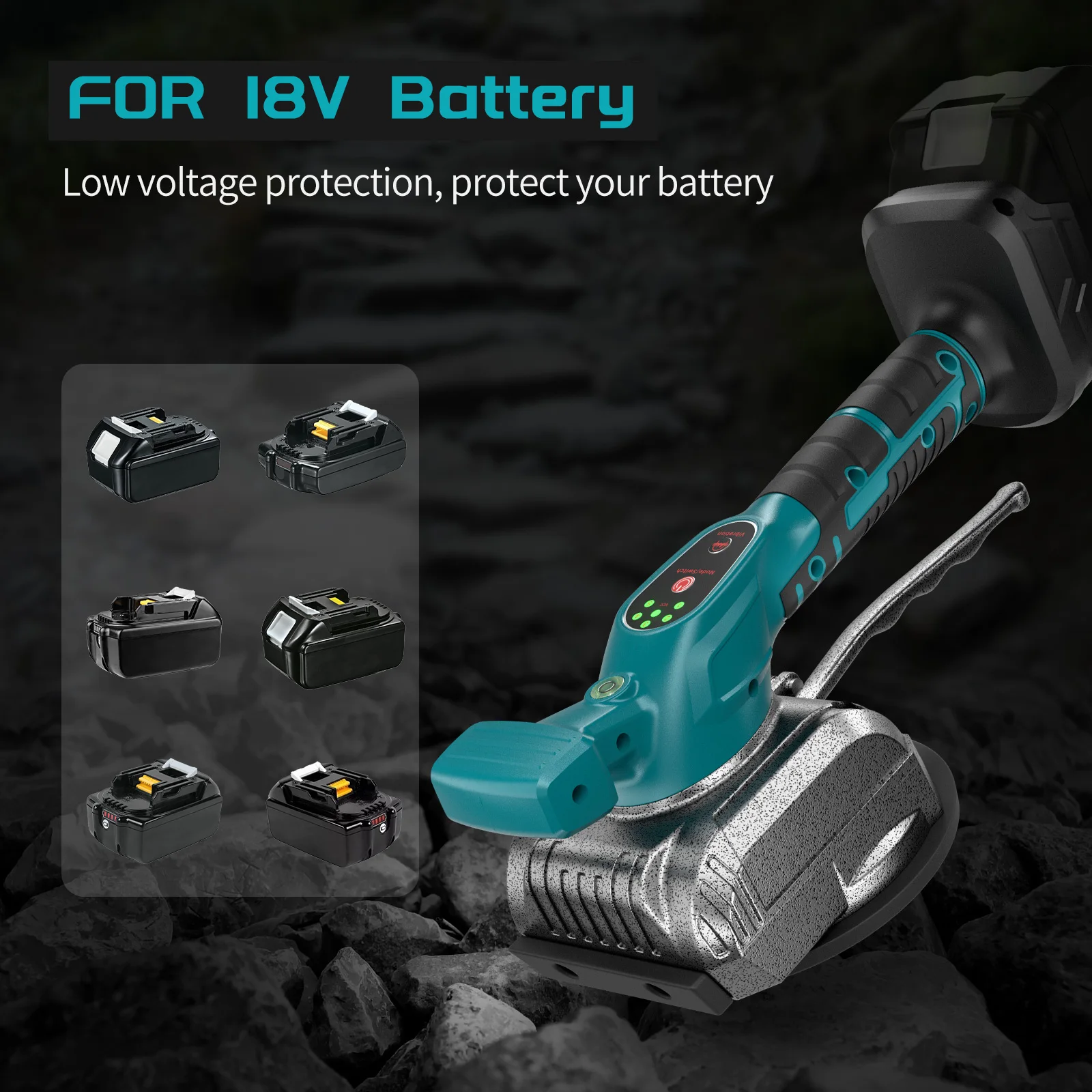 Tile Vibration Machine For Makita For DEWALT 18V Battery 5-SPEED Adjustable Tile Vibration Tool For Wall Floor Home Tile Tool