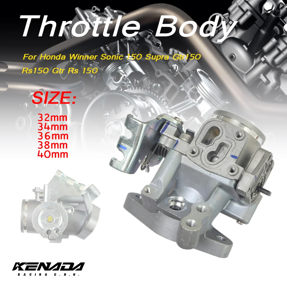 Motorcycle Racing Throttle Body 32mm 34mm 36mm 38mm 40mm For Honda Winner Sonic 150 Supra Gtr150 Rs150 Gtr Rs 150