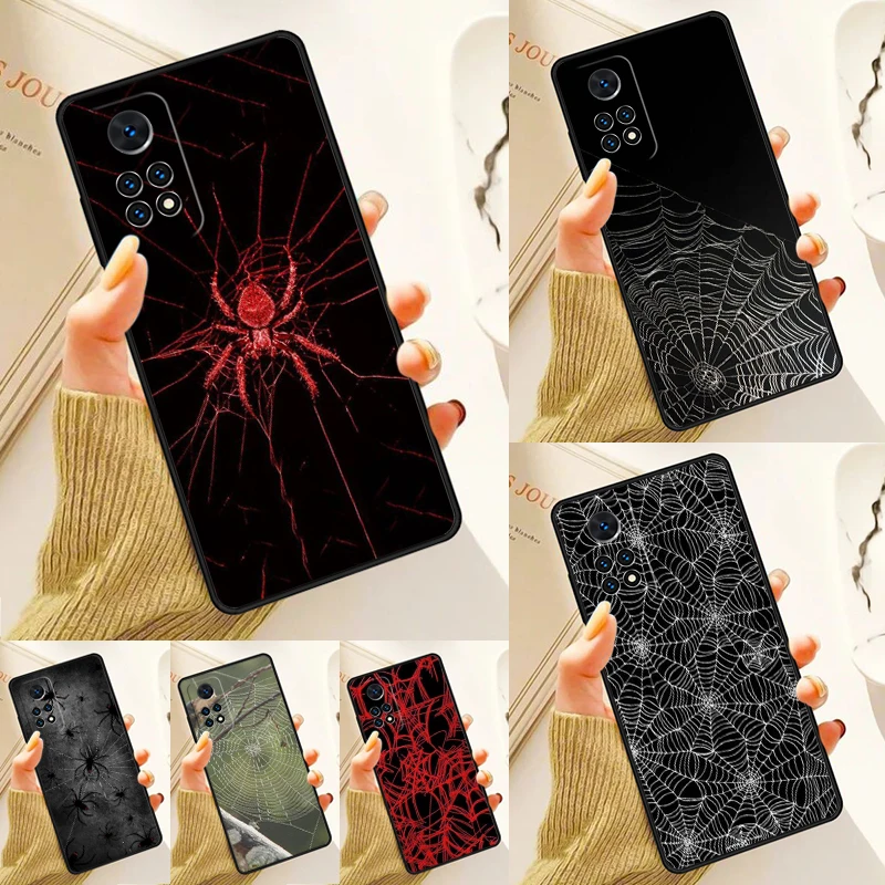 

Spider Webs Case For Samsung Galaxy S24 Plus S23 S20 S21FE Lite S22 Ultra Note 20 S8 S9 S10 Phone Coque