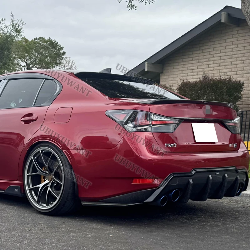 For LEXUS GS GS350 GS300 GS450 2013 - 2016 ABS Rear Trunk Boot Lid Car Spoiler Ducktail Lip Wing - view 6
