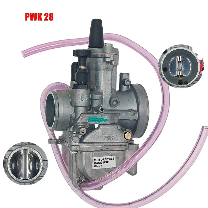 AliExpress NONE PWK28 28mm Motorcycle Carburetor For Keihin For Honda Kawasaki KTM 50cc-150cc 2/4-Stroke CB250 GY6 ATV UTV Go Kart Dirt Pit Bike