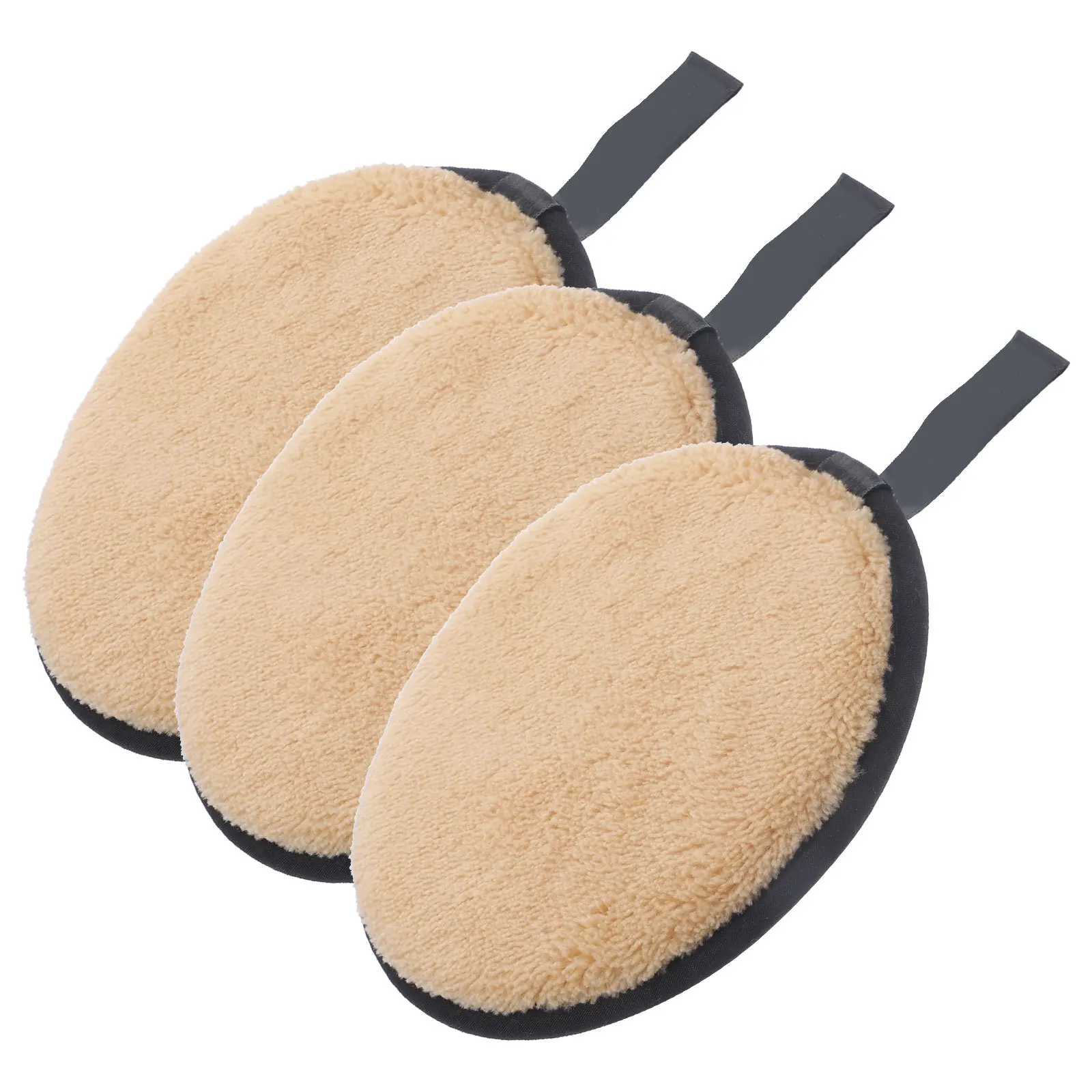 Tampons démaquillants, 3 pièces, bouffantes de poudre douce, tampons de nettoyage du visage, outils de maquillage durables, tampon démaquillant