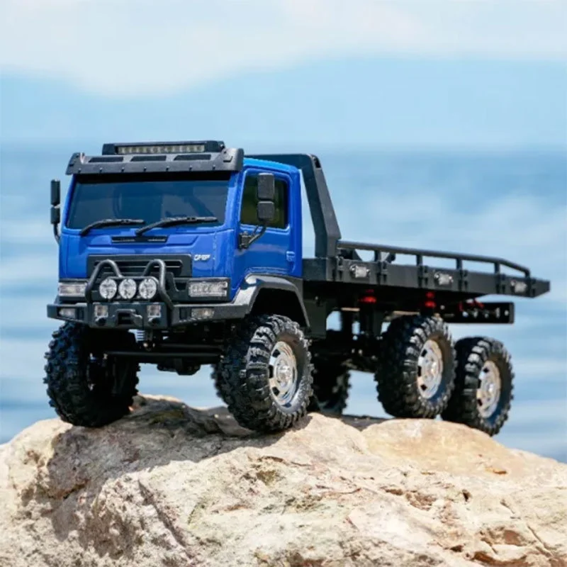 HB CR-18P ARKTOS RC Truck Fernbedienung Elektro-Flachbettanhänger im Maßstab 1:18, 6-Rad-Antrieb, Dual-Speed-Gelände-Kletterfahrzeug