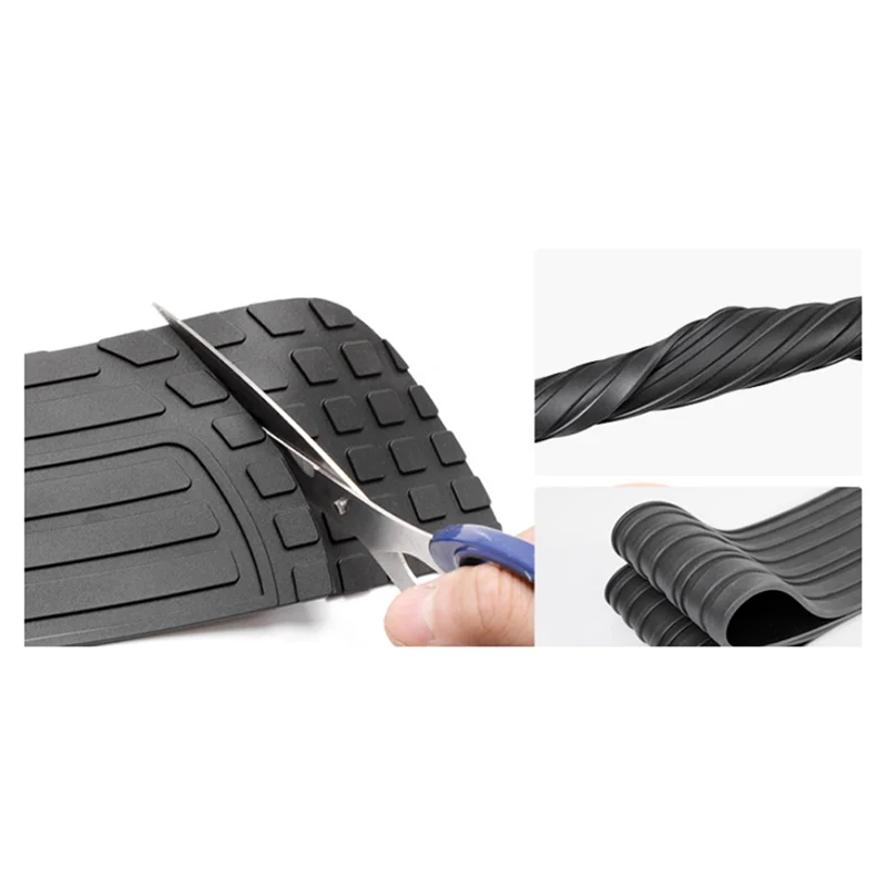 

Scratch Protection Guard Plate Car Rear Trunk Accessories Trim Sticker Anti-Kick Protector Strips Styling Parts
