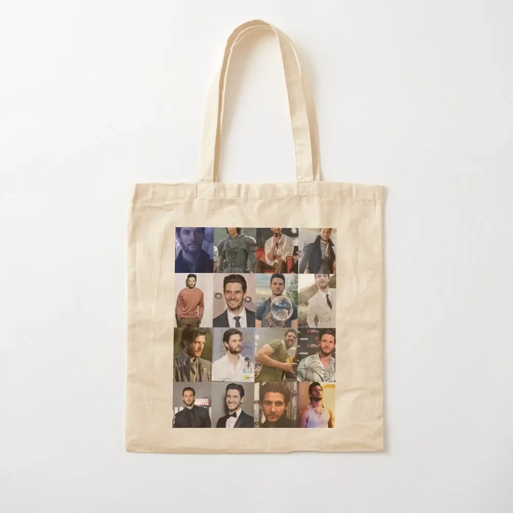 

Ben Barnes Collage Tote Bag shopper bag women canvas Women's bags Shopper woman shopping bag