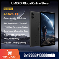UMIDIGI Active T1 Rugged Tablet Android 13,10000mAh,16GB (8+8GB Extended) RAM ,128GB ROM ,11 \