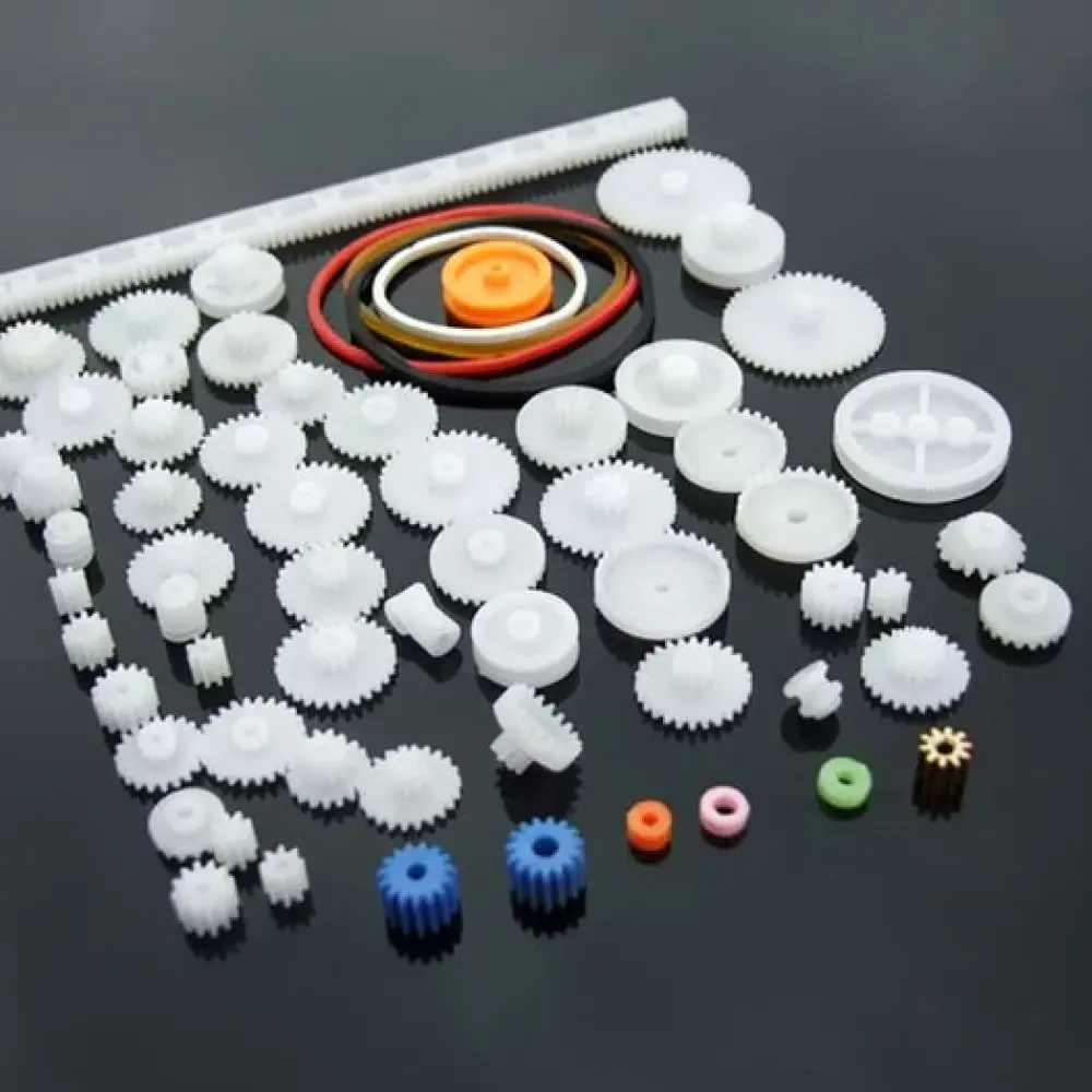 DIY Robot Gear Kit For Science Education Laboratory Learning Mechanical Transmission Structure Models Plastic Craft Parts