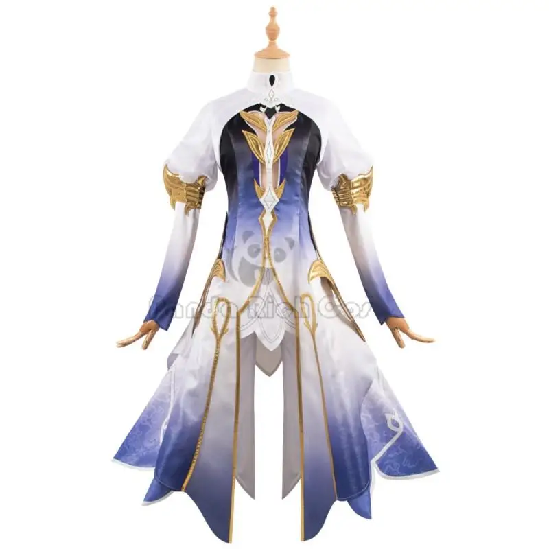 Focalors cosplay traje furina peruca jogo genshin impacto fontaine deus da justiça furina peruca cosplay conjunto completo feminino terno de halloween