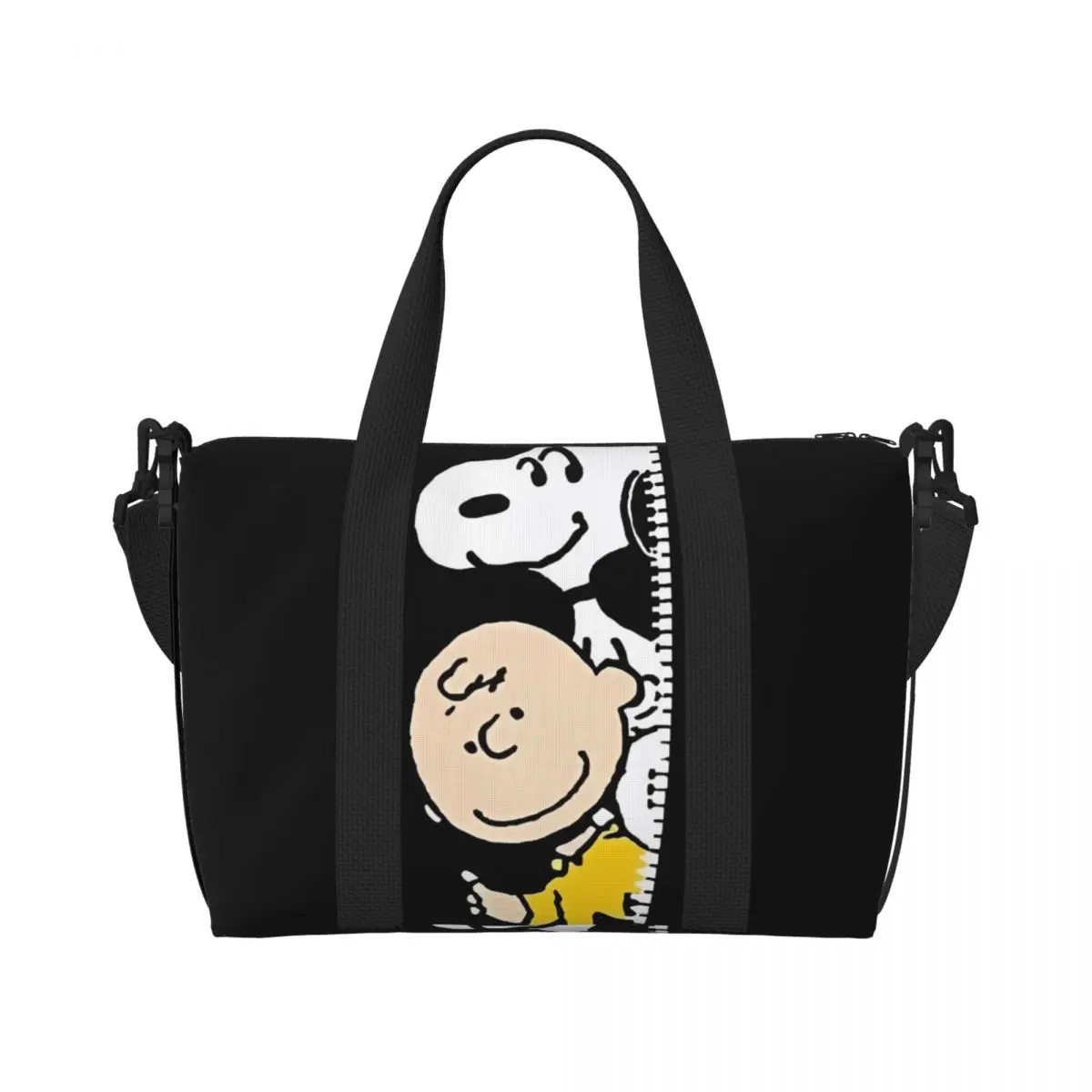 

Большая сумка-тоут Snoopys с героями мультфильмов Daliy, женские водонепроницаемые сумки-тоут для спортзала