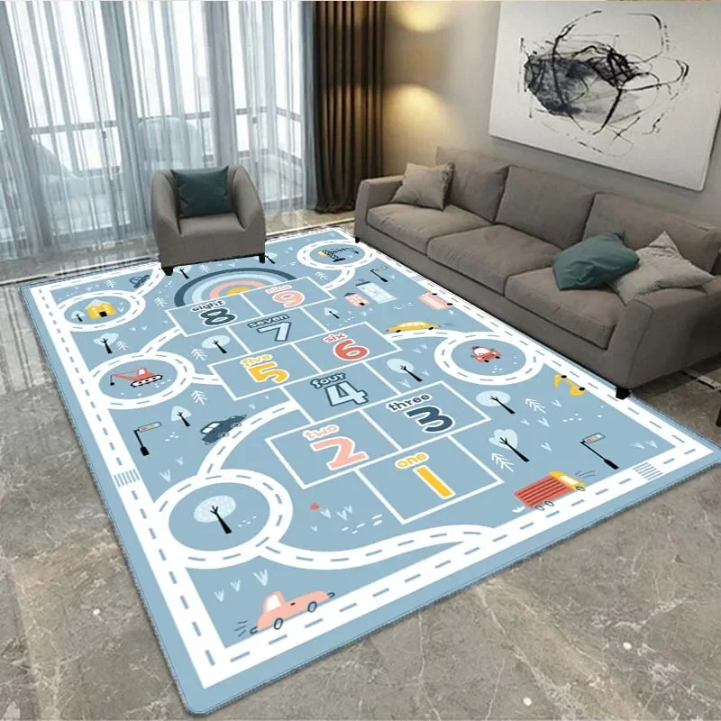 3D Gamer Rug Decoration Large Play Area Rug Game Living Room Mat Teen Bedroom Controller Player Boy Gift Anime Rug Tapis Chambre