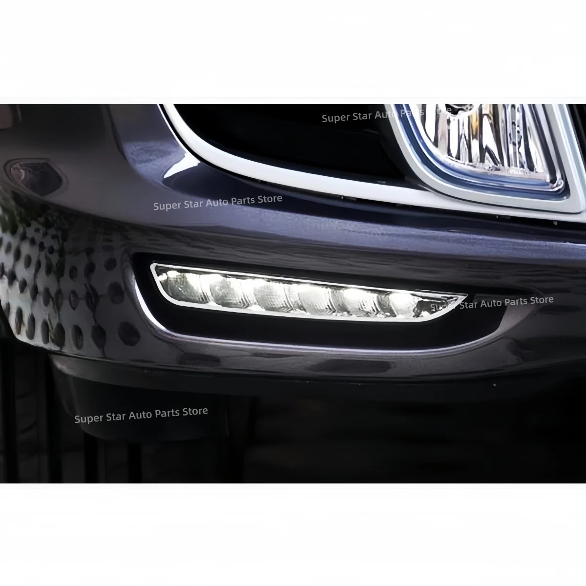 For Mazda 6 ZOOM-ZOOM Evolution 2009-2015 Modification 3 colors LED Daytime running light fog light Flowing light Turn signal