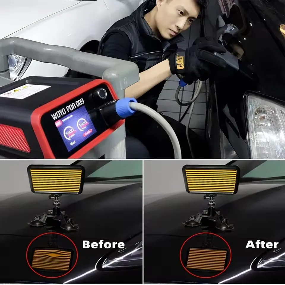 WOYO PDR009 Car Body Dent Puller Machine for Aluminum Magnetic Induction Heater Paintless Dent Repair Tools