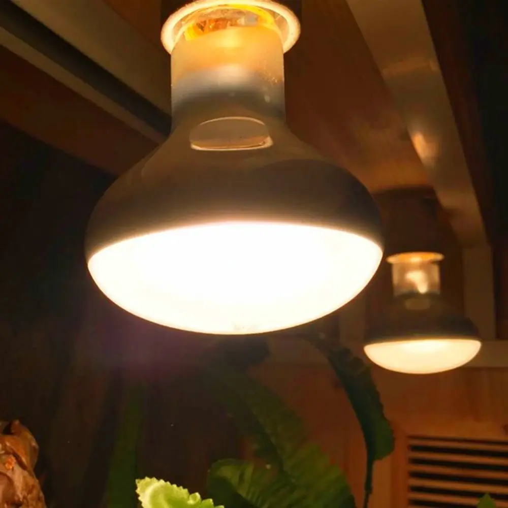 السلحفاة متحكم في درجة الحرارة مصباح الحرارة الفرح ضوء لمبة الهالوجين الزواحف UVA الخفيفة #1