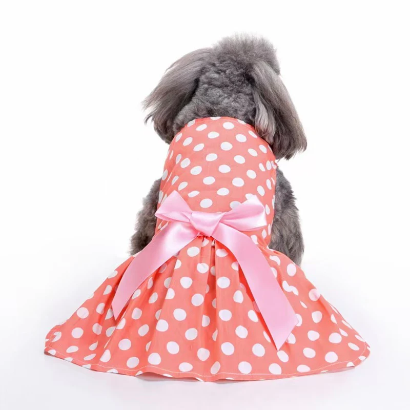 

YXT Pet Dress,Soft & Sleeveless Floral Outfit for Cats and Dogs, Perfect for Daily Wear & Special Occasions,Dog skirts