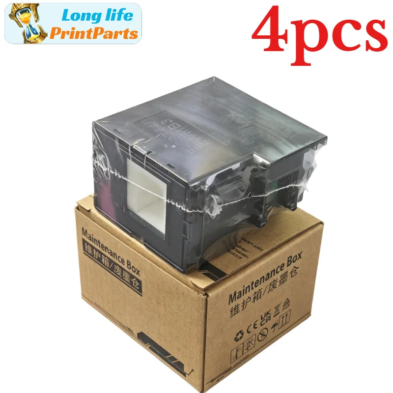4pcs C9344 Maintenance Box Compatible For Epson XP-2200 XP-2205 XP-3200 WF-2950 XP-4200 L3558 L3556 L3550 L5590 Printers