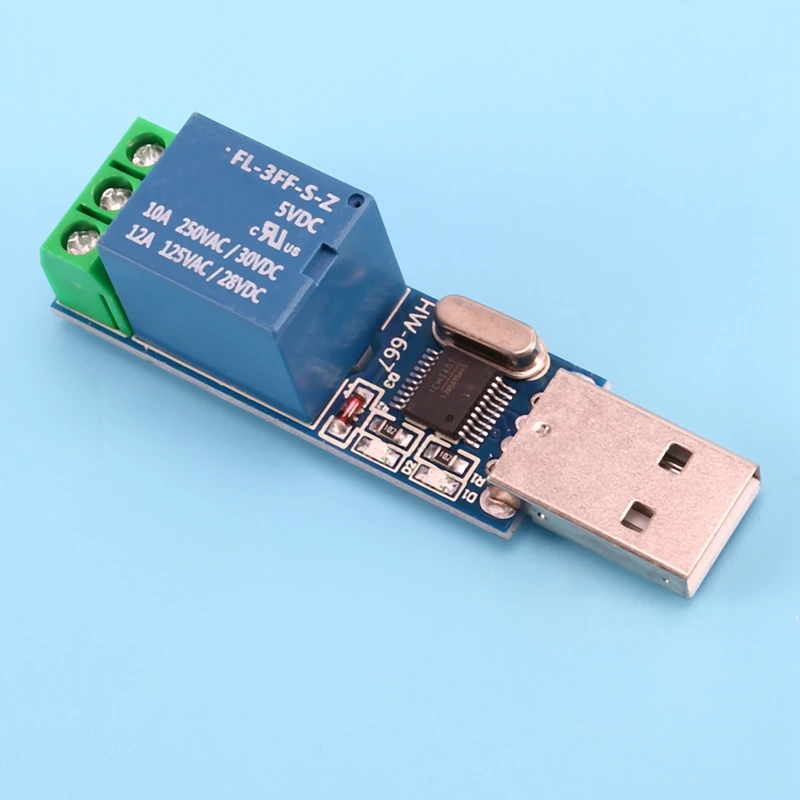 【Горячая】10X LCUS — USB-релейный модуль типа 1, интеллектуальное управление переключателем USB