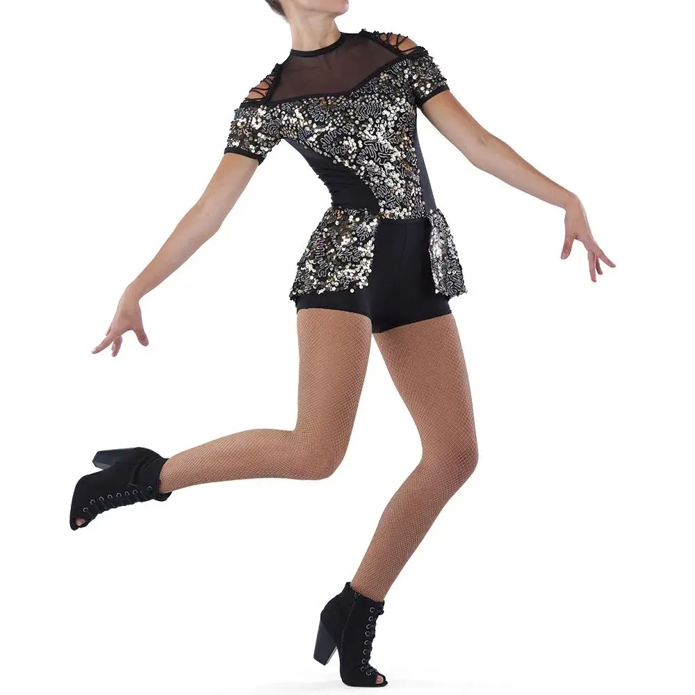 Robe de danse professionnelle jazz, robe de performance, nouvelle collection