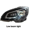 MAGICKIT 2007 2011 메르세데스 C 클래스 W204 S204 C300 C350 용 프로젝터 헤드라이트, LED 헤드램프, 자동차 액세서리 6