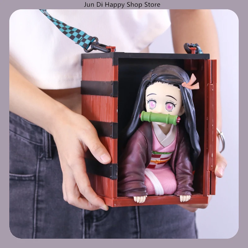 鬼滅の刃 竈門禰豆子 22cm PVC アニメフィギュア スタチュー デスクトップデコレーション ギフト