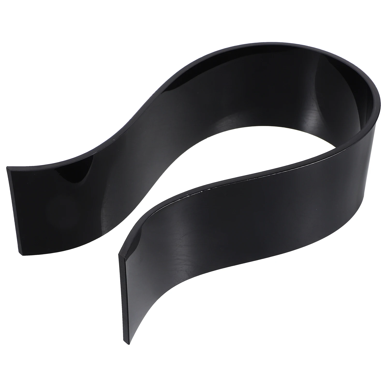 

Headphone Stand Thick Acrylic Black Desk Headset Holder For Desk Hanger for Headset Holder Gaming Storage Display Rack