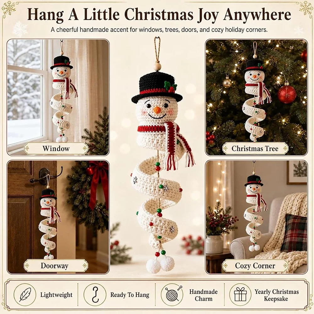 Christmas Crochet Ornament Kit 6
