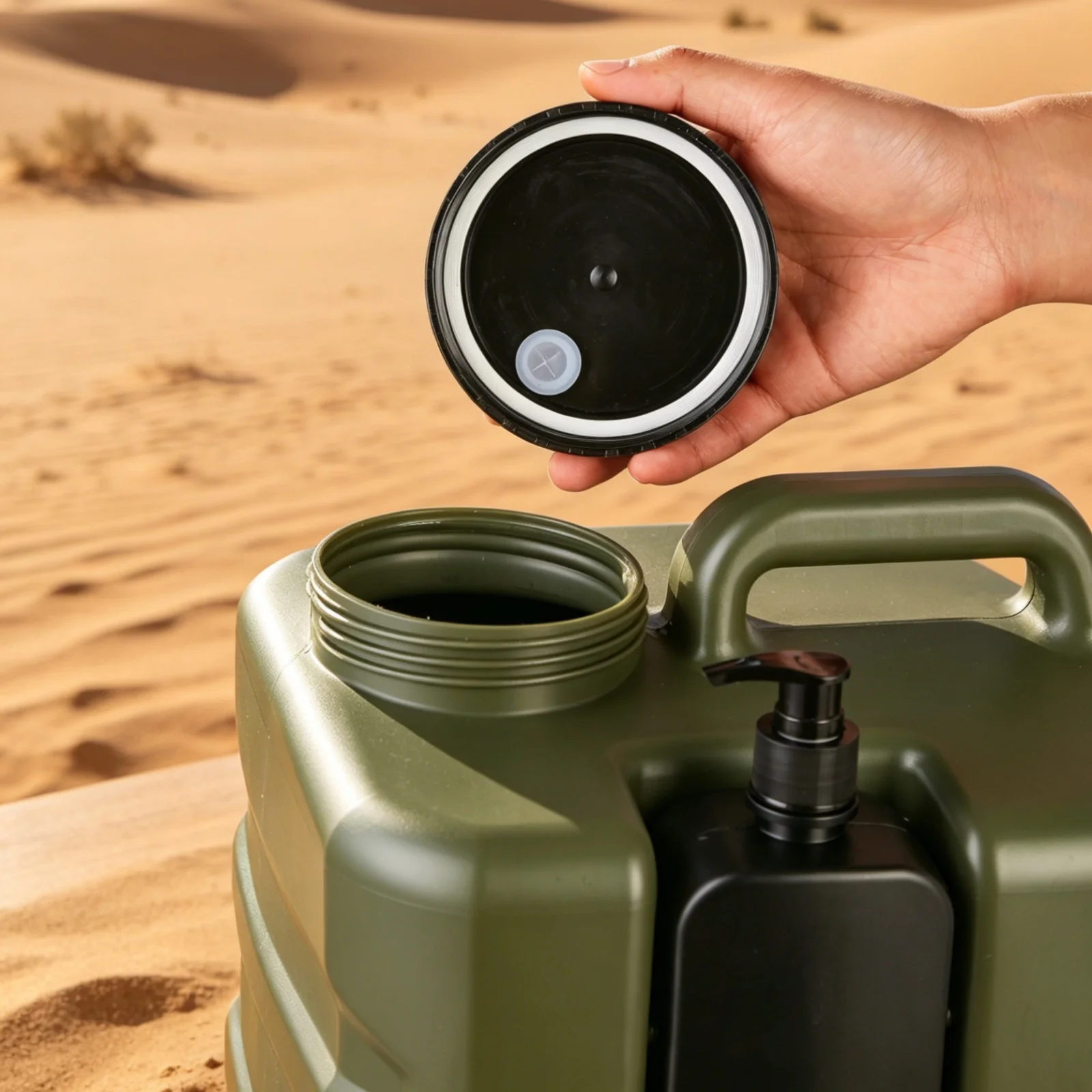 20L Water Jug with Spigot Large Camping Waters Jug Multifunction Waters Storage Containers for Emergency Storage Outdoor Hiking