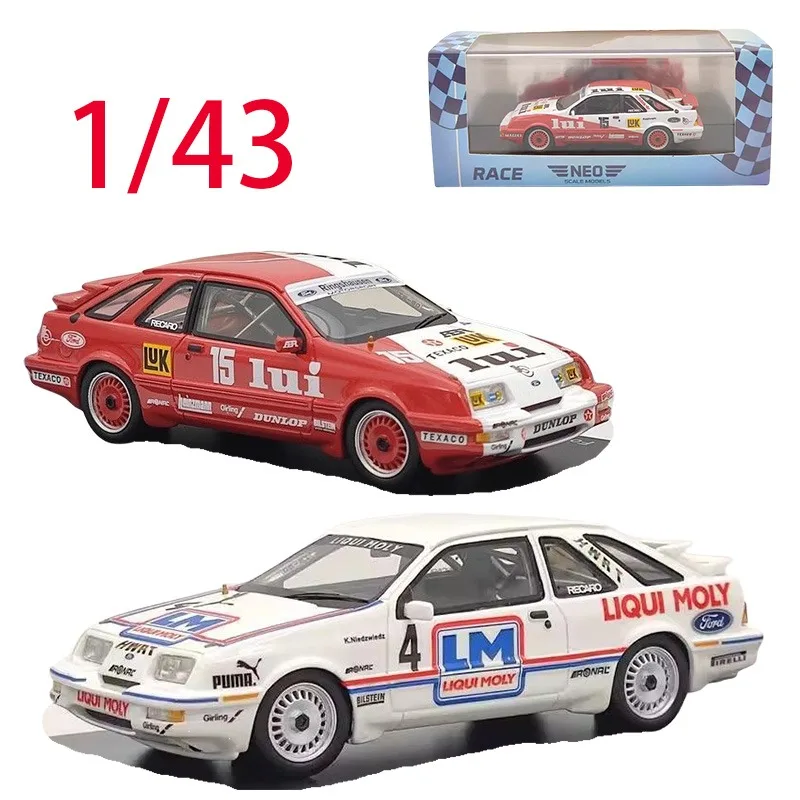 

NEO Diecast 1/43 Scale Ford Sierra XR4Ti 1986#4 Alloy Car Model Sierra XR4Ti 1987 #15 Play Vehicles Toys for Boys Original Box