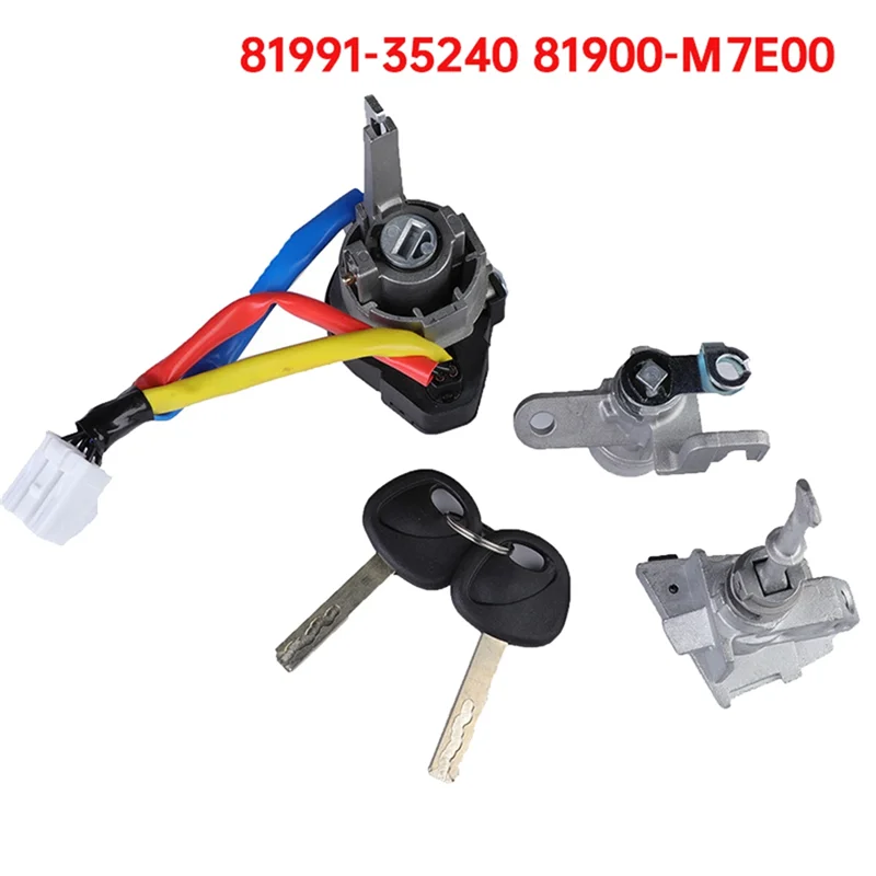 

Car Door Lock Cylinder Car Door Lock Cylinder With Key Direction Lock Key Subassembly Lock Cylinder Ignition Lock Core Kit