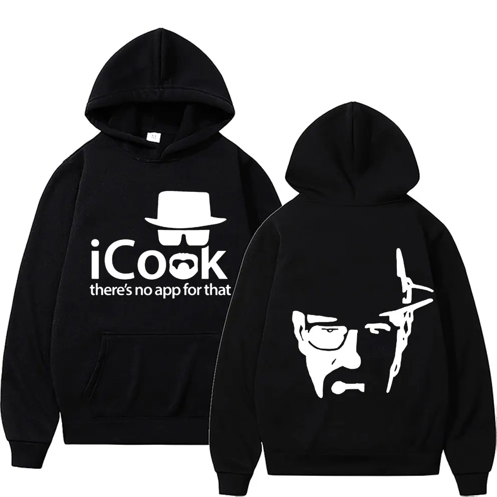 Breaking Bad Walter White Heisenberg Graphic Hoodie Long Sleeve Men Women Fleece Cotton Hip Hop Hoodies Mens Sweatshirt Pullover