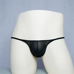 Sexy Men's G-String Penis Pouch Gay Underwear Enhance T-Back Briefs Mesh Sheer Low Rise Lingerie See Through Ultra-Thin Panties