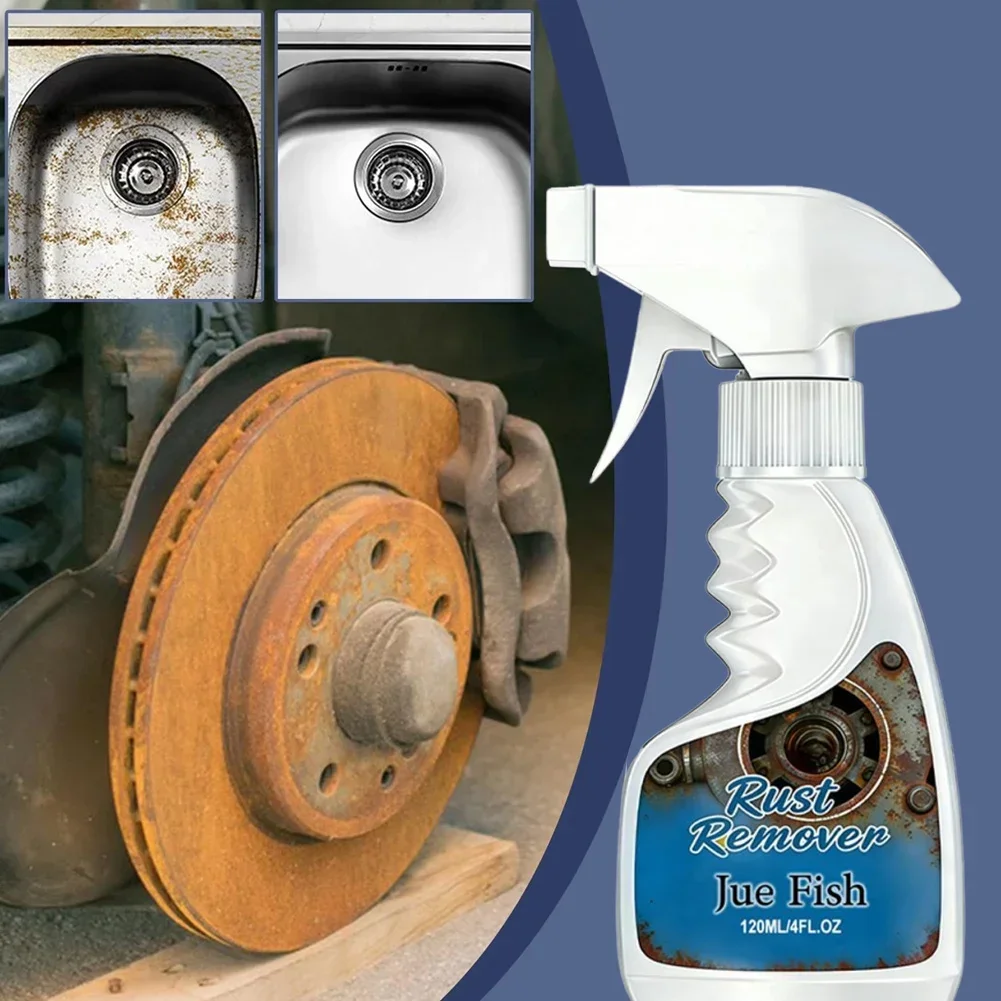 Multi‑Purpose Rust Stain Remover Gentle Cleaner Polish Restore Shine for Pots Pans Stovetop Kitchen Surfaces Tough Dirt Grime