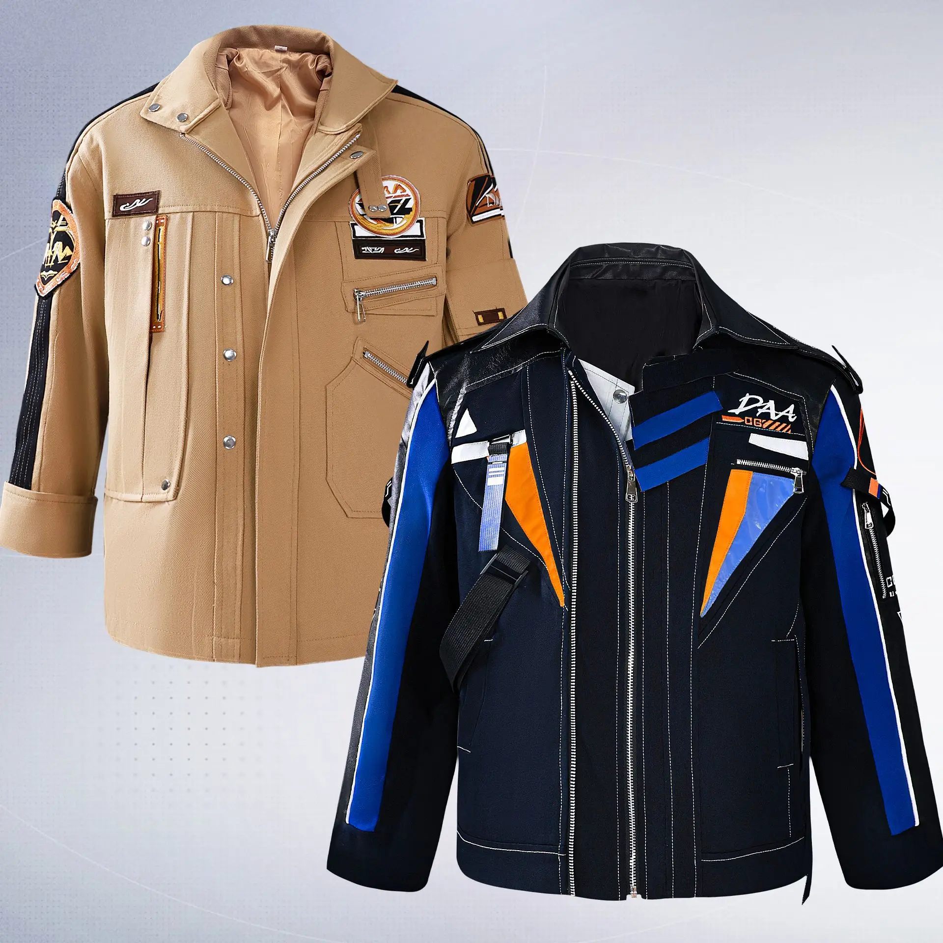 

Love and Deepspace Caleb Halloween Costume Game Top Jacket Cosplay Costume Masquerade Carnival Party Outfits for Adults Men