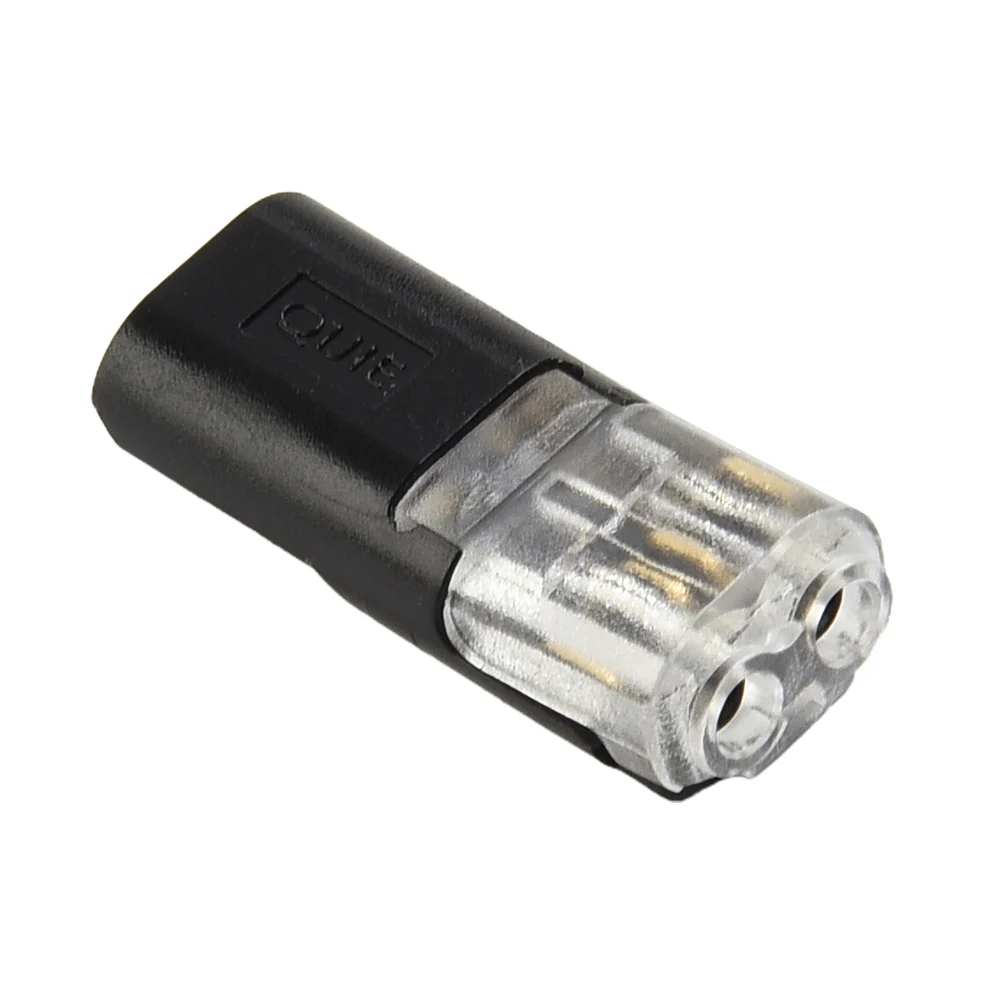 Clip Cable Clamp Terminal Automatic Double Head Wire 10Pcs 12V 2.5KV 21.8*9.8*6.15mm 300V Connection Connector