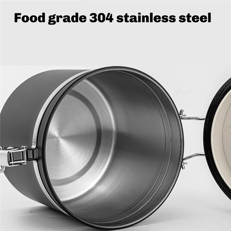 

A93E-1.5L Large Capacity Coffee Storage Container Coffee Bean Sealing Can Coffee Filling Food Storage Jar