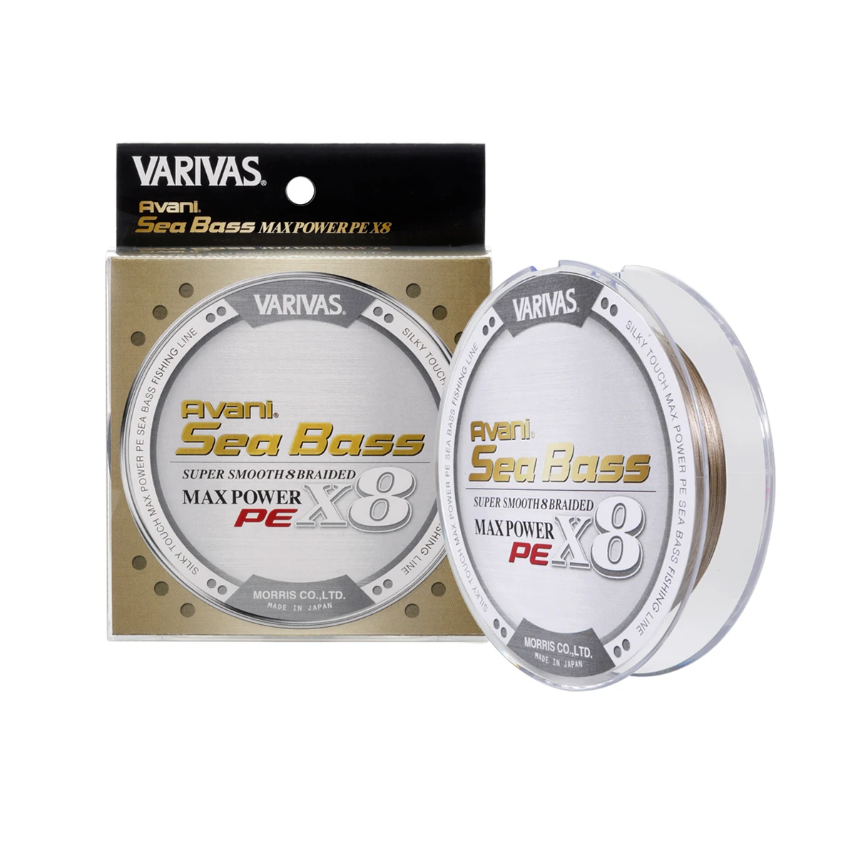 

Плетеная рыболовная леска VARIVAS Avani SeaBass Max Power PE X8