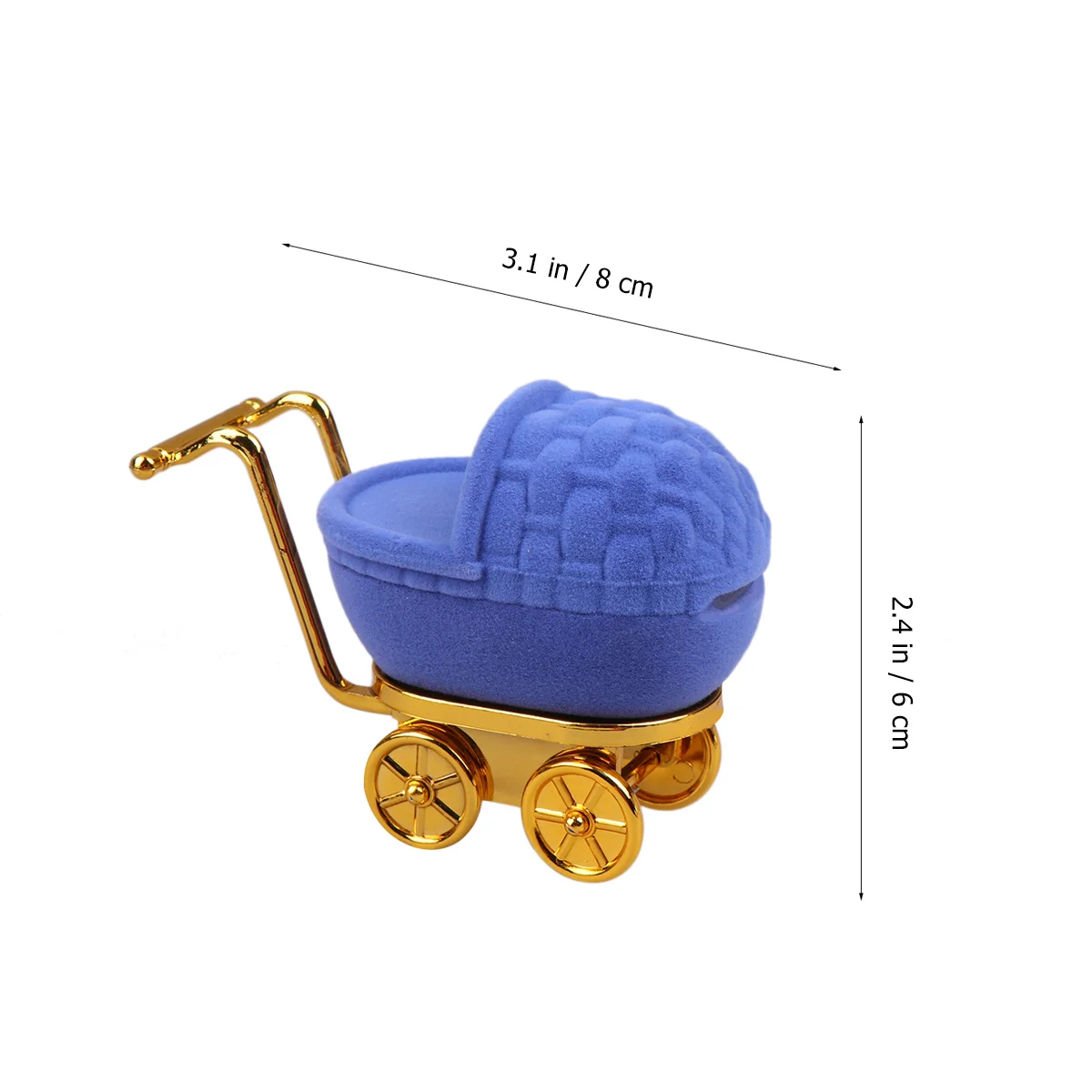 

Jewelry Box Women Boxes for Organizer Travel Case Name Exquisite Ring Cart Shape